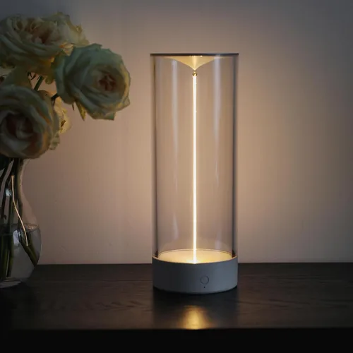 Vista 8 de AUGE LIGHT Lámpara de Escritorio Minimalista Inalámbrica Lámparas de Mesa LED Recargables Modernas Luces de Mesa de Noche Regulables con 3 Niveles