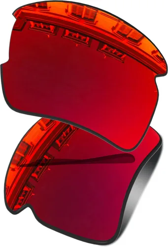Vista 18 de Polarized Lenses Replacement for Oakley Flak 2.0 XL OO9188 59mm Abrigo de espejo negro polarizado