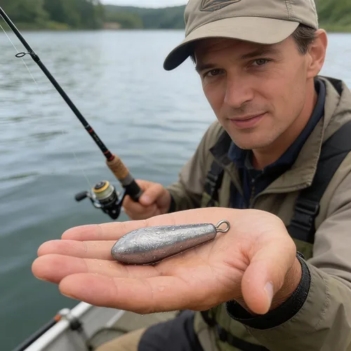 Vista 7 de Pesas de pesca Drop Shot Sinkers para pesca de agua dulce en agua salada