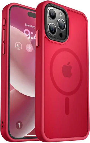 Vista 168 de MOCCA - Funda magnética resistente para iPhone XR de 6.1 pulgadas, compatible con MagSafe, funda con protección contra caídas de grado militar