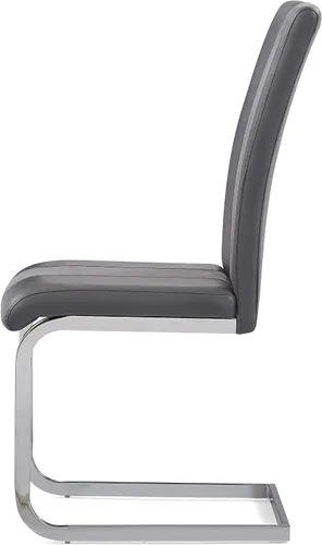 Vista 5 de Dining Chairs for Room, Table & Seating Chair Sets Kitchen, Set of 4 Solid Wood Dining Room Chairs with Stainless Steel Frame for Kitchen, Living