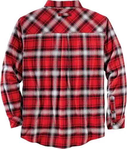 Vista 2 de Legendary Whitetails Men's Buck Camp Flannel Plaid Shirt