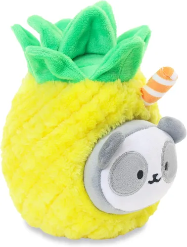Vista 7 de Anirollz Peluche de animal de peluche – Muñeco de peluche hawaiano pequeño de 6 pulgadas Suave, esponjoso, cálido, lindo, cómodo, seguro Regalo