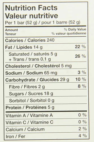 Vista 2 de EAT-MORE Chocolate oscuro, caramelo de maní masticable, (6 unidades) 1.83 oz/1.8 onzas, {Importado de Canadá}
