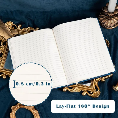 Vista 4 de Diario universitario para escribir-B5 - Cuaderno de tapa dura en relieve de mariposa 3D - Diario de escritura para mujeres con banda elástica