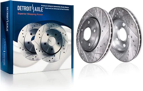 Vista 12 de Detroit Axle - Rotores de freno traseros para Toyota GR Supra BMW 230i 330e 330i 430i 530i 530i 530e 540d 540i xDrive X3 X4 Z4, rotores de freno
