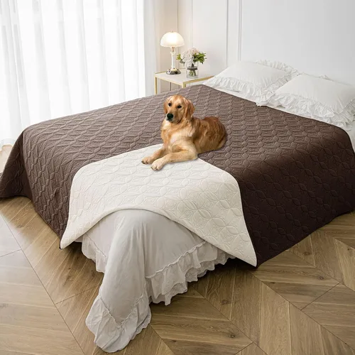 Vista 17 de Manta impermeable para perro, 30 x 30 pulgadas, fundas de sofá para mascotas pequeñas para sofá, silla, cama, protector de muebles de perros