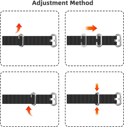 Vista 8 de Correa de repuesto de silicona para reloj, accesorios de pulsera inteligente para Amazfit 7 Fit Band