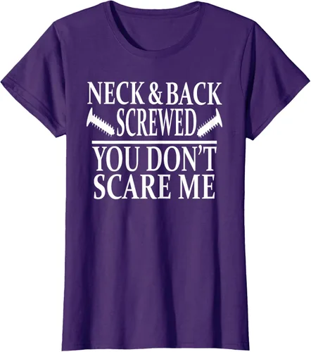 Vista 8 de Camiseta divertida para recuperación de cirugía de columna vertebral y cuello y espalda, Negro
