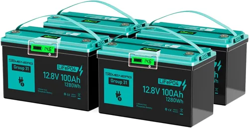 Vista 10 de Batería de litio de 12 V 6 Ah, más de 3000 ciclos LiFePO4 BMS integrado de 10 A, ciclo profundo de 6 Ah, ideal para suministro de iluminación