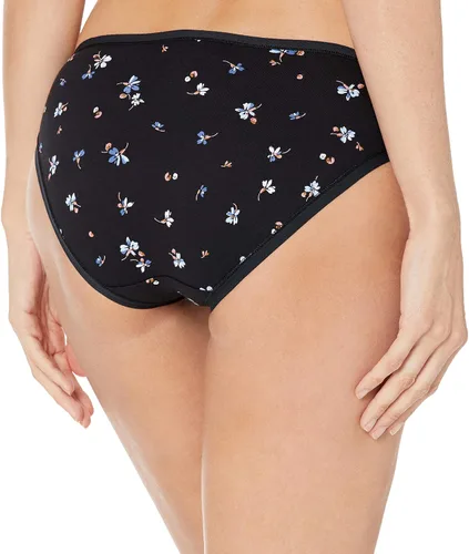 Vista 3 de Tienda Essentials - Calzones de algodón estilo bikini para mujer, paquete múltiple (disponibles en tallas extragrandes)