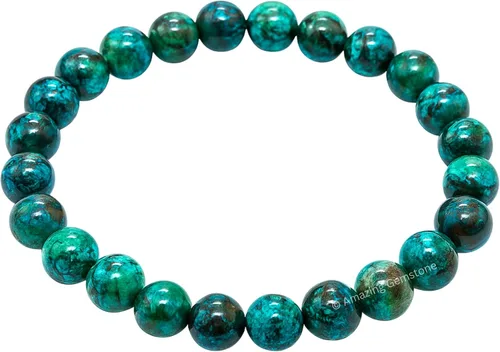 Vista 98 de Amazing Gemstone Crystal Bracelet for Women Men's Gifts - Protection Healing Crystal Bracelet - 8mm Gemstone Beaded Stretchable Bracelet Pulseras