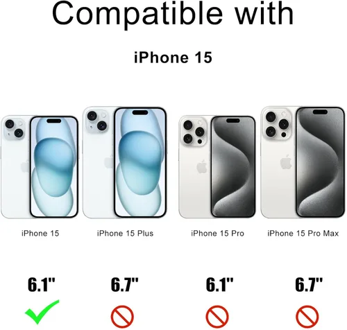 Vista 5 de Pepmune - Funda para iPhone 15 con soporte de astronauta 3D, color negro [2 Screen Protector], Luxury Electroplated Soft TPU Cover with Kickstand