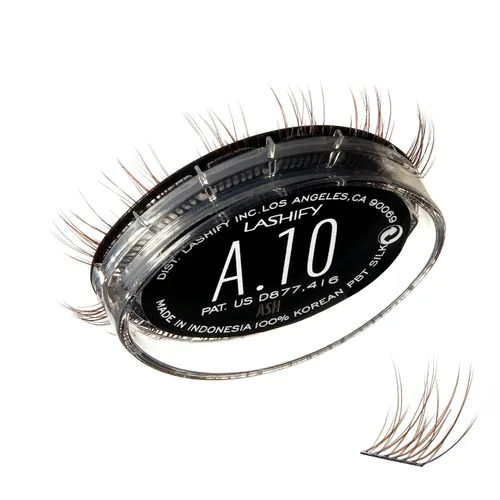 Vista 19 de Lashify Amplify - Extensiones de pestañas Gossamer de 0.47 pulgadas, color ceniza, pestañas postizas para un aspecto natural