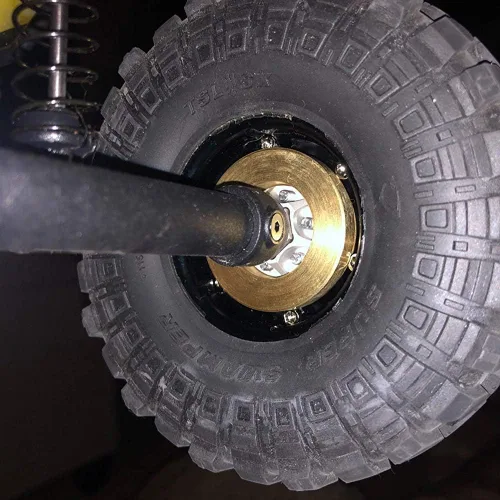Vista 5 de 4 pesos internos de rueda para llantas Beadlock de 1/10 RC 1.9"/2.2