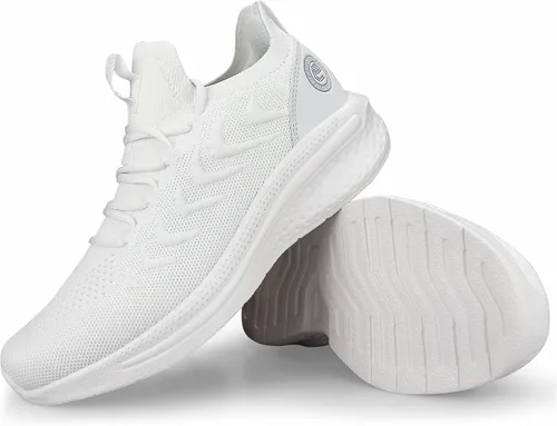 Vista 5 de Pujcs - Zapatillas deportivas antideslizantes para mujer, tenis ligeros y transpirables, zapatillas de correr para el gimnasio, malla para caminar