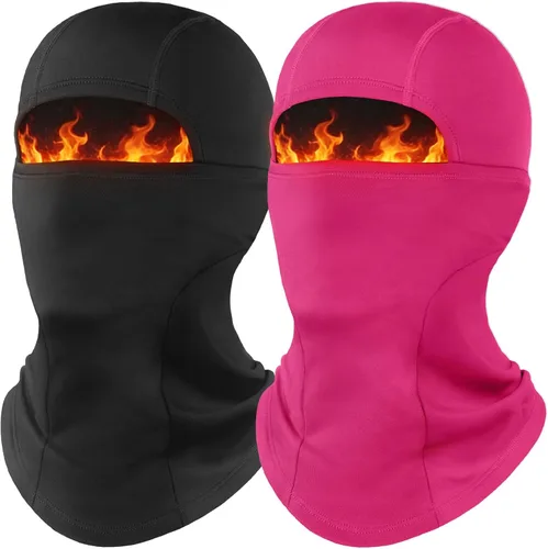 Vista 21 de Fuinloth Pasamontañas de Esquí Balaclava Pro, Pasamontañas a Prueba de Viento Térmico para Climas Fríos, Motocicleta para Hombres/Mujeres