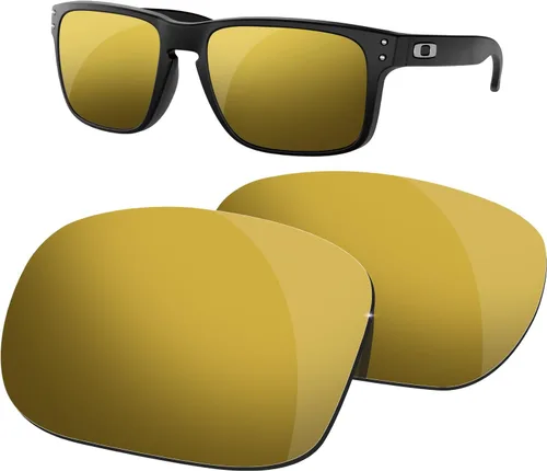 Vista 9 de Lentes de repuesto polarizadas para gafas de sol Oakley Holbrook, múltiples opciones (mar Egeo)