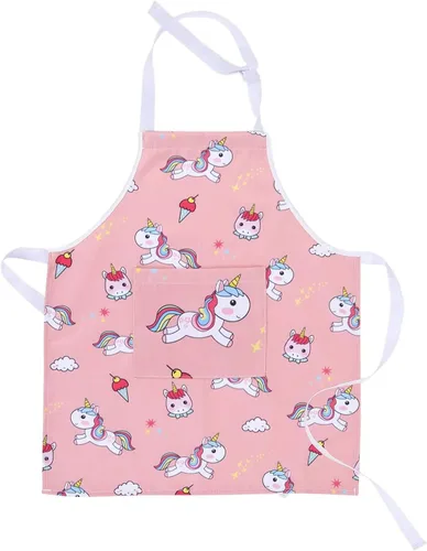 Vista 10 de RosieLily Delantal de gallo lindo delantal de pollo para mujer, color beige con bolsillos para cocinar, hornear, jardinería, regalos