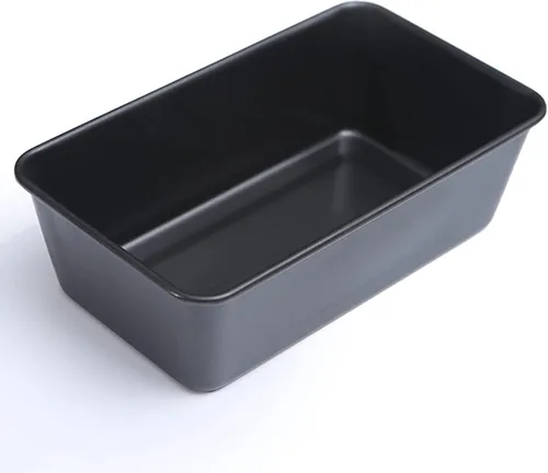 Vista 5 de Tosnail Juego de 4 moldes antiadherentes para pastel de carne con drenaje