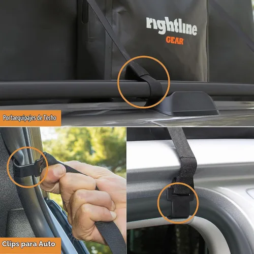 Vista 6 de Rightline Gear 100D90 - bolsa para el equipaje para techo del auto
