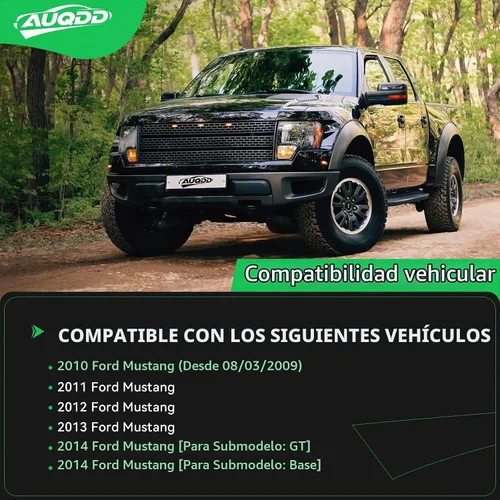 Vista 2 de AUQDD 2 piezas de brazo de control inferior delantero y conjunto de rótula compatibles con 2010-2013 Fo-rd Mustang, 2014 Mustang (para base y GT)