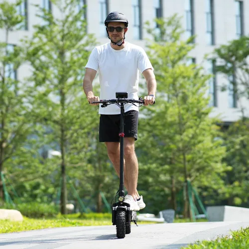 Vista 7 de iScooter iX3/iX4 Electric Scooter, 10" Off-Road Tires, 25/28 Miles Range Negro