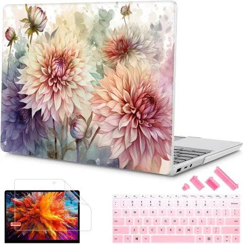 Vista 22 de Mektron Funda para laptop Microsoft Surface GO 3 de 12.4 pulgadas, compatible con Go 2/1, versión 2022-2020, modelo 1943/2013, carcasa rígida