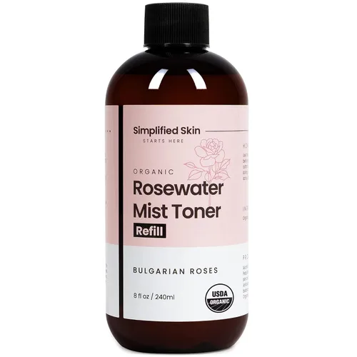 Vista 14 de Spray de agua de rosas y glicerina, hidratante y refrescante para rostro y cabello, tónico facial con ácido hialurónico para calmar, suavizar