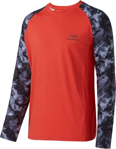Vista 11 de Bassdash UPF 50 Camiseta de pesca para hombre con camuflaje, manga larga, sudadera de secado rápido