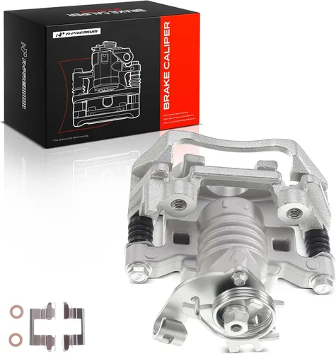 Vista 9 de A-Premium Conjunto de Pinza de Freno de Disco con Soporte Compatible con Modelos Selectos de Chevy, Pontiac y Saturn - Malibu 2004-2012, Cobalt