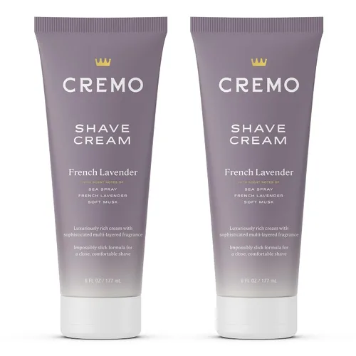 Vista 7 de Cremo Crema de afeitar para mujeres para piel sensible, hidratante, coco y mango, crema de afeitado ultra-deslizante para mujeres, combate rasguños
