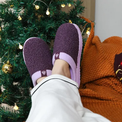 Vista 6 de LazyStep Pantuflas Emaline con espalda abierta para mujer