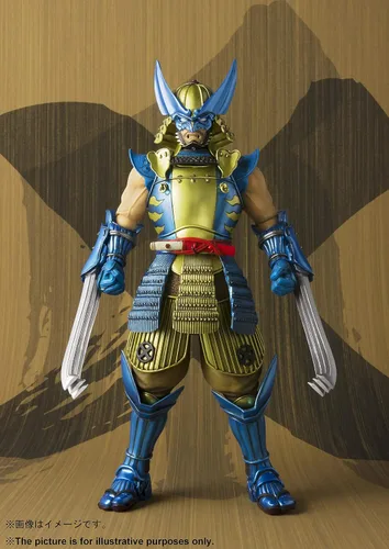 Vista 2 de BLUEFIN Tamashii Naciones Meisho Manga Realización Muhomono Wolverine Marvel