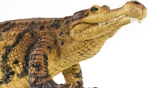 Vista 5 de Safari Ltd. Sarcosuchus - Figura de cocodrilo antigua – Figura detallada de plástico de 10 pulgadas – Divertido juguete educativo para niños, niñas