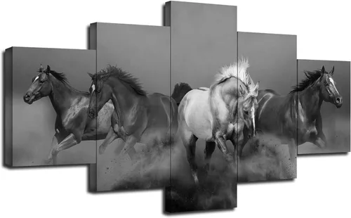 Vista 11 de Arte de pared inspirador de león en blanco y negro para decoración de pared, impresión en lienzo, citas motivacionales, pósters, pintura enmarcada