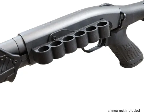 Vista 5 de Adaptive Tactical Soporte de carcasa montado en receptor de escopeta con capacidad para 6 rondas de munición de calibre 12