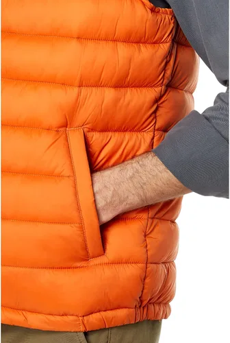 Vista 3 de Cole Haan Chaleco acolchado para hombre con bolsillo con cremallera en el pecho