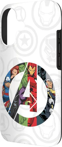 Vista 2 de Marvel Avengers - Carcasa con logotipo de superhéroes para iPhone 17