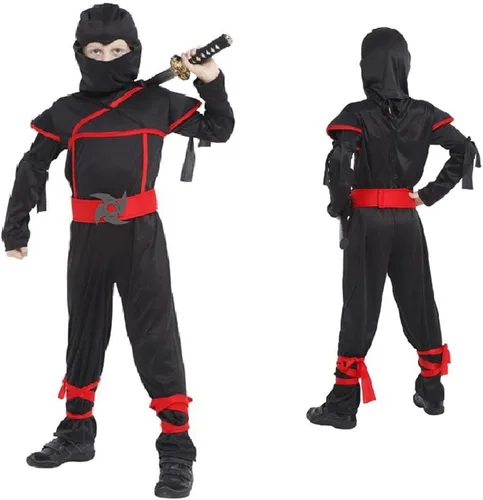 Vista 4 de Disfraces de Shanghai Story Stealth Ninja bebé Costume para Niños