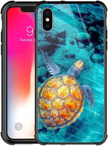 Vista 8 de CARLOCA Funda compatible con iPhone XR, iPhone XR para niños, hombres y jóvenes, diseño de nebulosa espacial, a prueba de golpes, antiarañazos