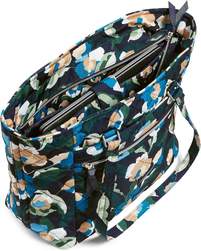 Vista 4 de Vera Bradley Bolsa de trabajo de sarga de alto rendimiento para mujer