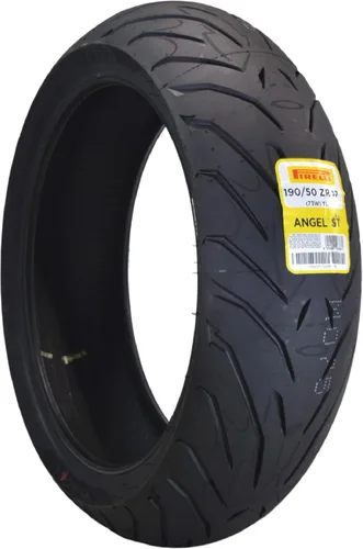 Vista 10 de Pirelli Angel ST 120/70ZR17 (58W) Neumático Delantero para Motocicleta – Neumático Deportivo de Alto Rendimiento para Mayor Agarre, Durabilidad