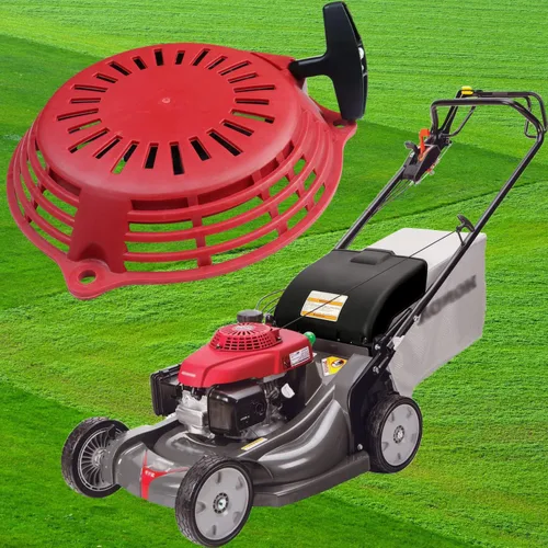 Vista 5 de Reemplazo de arranque de retroceso para Honda GC135 GC160 GCV135 GCV160 Arrancador de tracción 28400-ZL8-023ZA, rojo