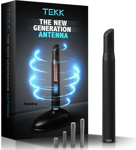 Vista 26 de Tekk - Antena corta compatible con Jeep Wrangler 1987-2006 Diseñada para una recepción optimizada de FM/AM 4.8 pulgadas