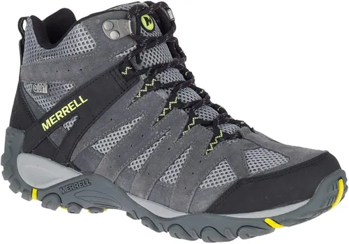 Vista 6 de Merrell Accentor Mid Vent - Botas de senderismo impermeables para hombre, nutriaAleutian