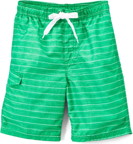 Vista 17 de Kanu Surf Traje de baño de playa con protección UPF 50+ de secado rápido para niños Dominica Verde