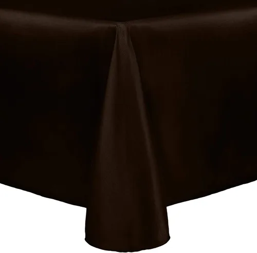 Vista 26 de Ultimate Textile Majestic - Mantel ovalado reversible Shantung Satin (60 x 144 pulgadas), color amarillo claro