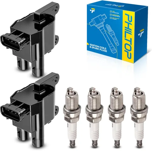 Vista 62 de PHILTOP UC15 Paquetes de Bobina de Encendido Compatibles con Volkswagen 1951-1953 1965 1967-1979 Beetle, 1971-1979 Super Beetle, MG 1962-1974 MGB