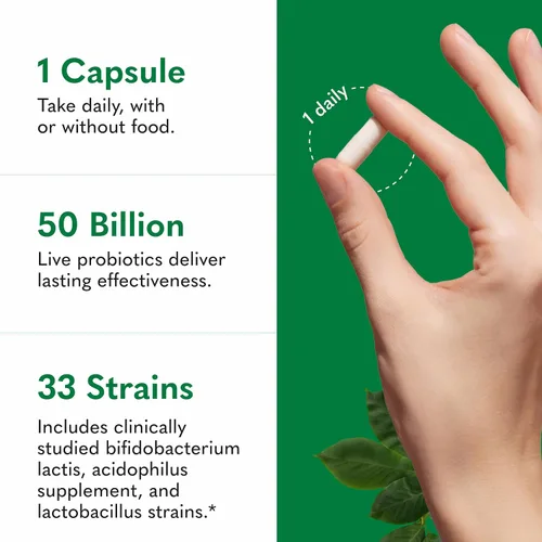 Vista 3 de Garden of Life - Probióticos RAW Probióticos Cuidado de Colon - Acidophilus y Cultura Viva Probióticos Promueve Movimientos Regulares, Saludables